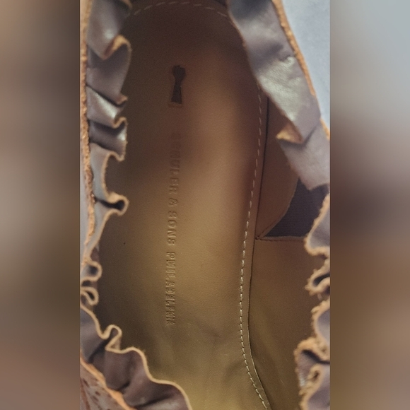 Anthropologie Schuler & Sons Dark Academia Platform Heeled Oxfords Sz 39EU/7 US - Picture 9 of 13